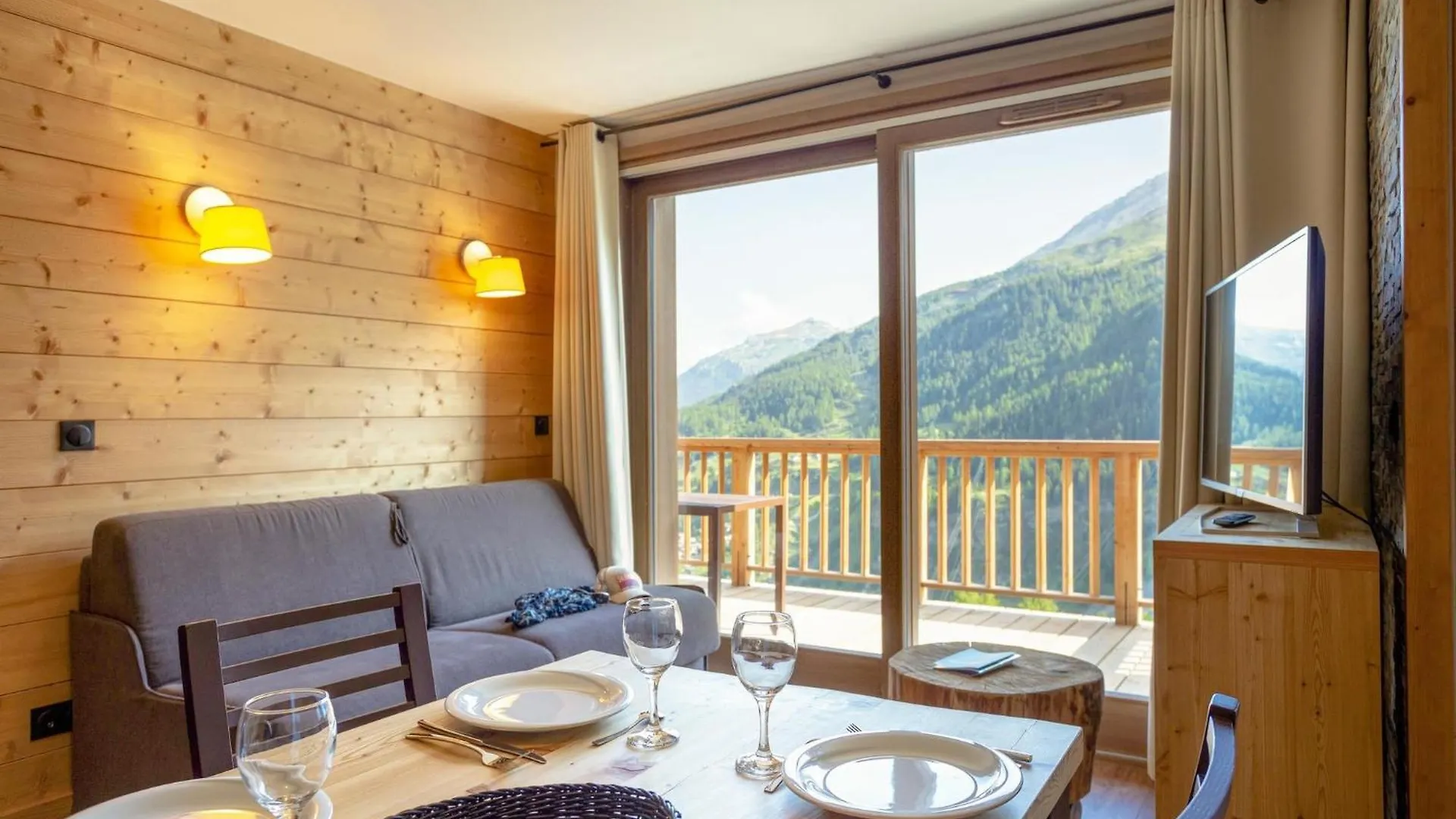 2 Pieces 4 Pers Apartment Tignes 0*,